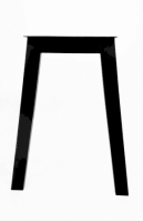 זוג רגלי 'ח' לשולחן משרדי דגם 1280