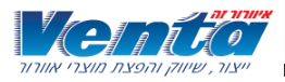 ונטה שקטה לקיר דגם SLF בקוטר 100/150 מ"מ