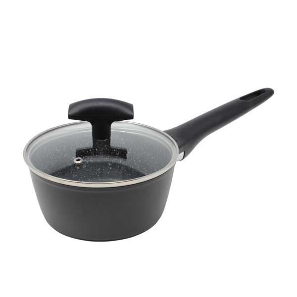 קלחת 16 ס"מ  לאינדוקציה בציפוי אבן שיש סדרת MAORI