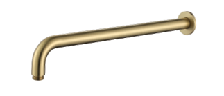 זרוע עגולה לראש מקלחת 300 מ"מ דגם 2384 זהב מוברש