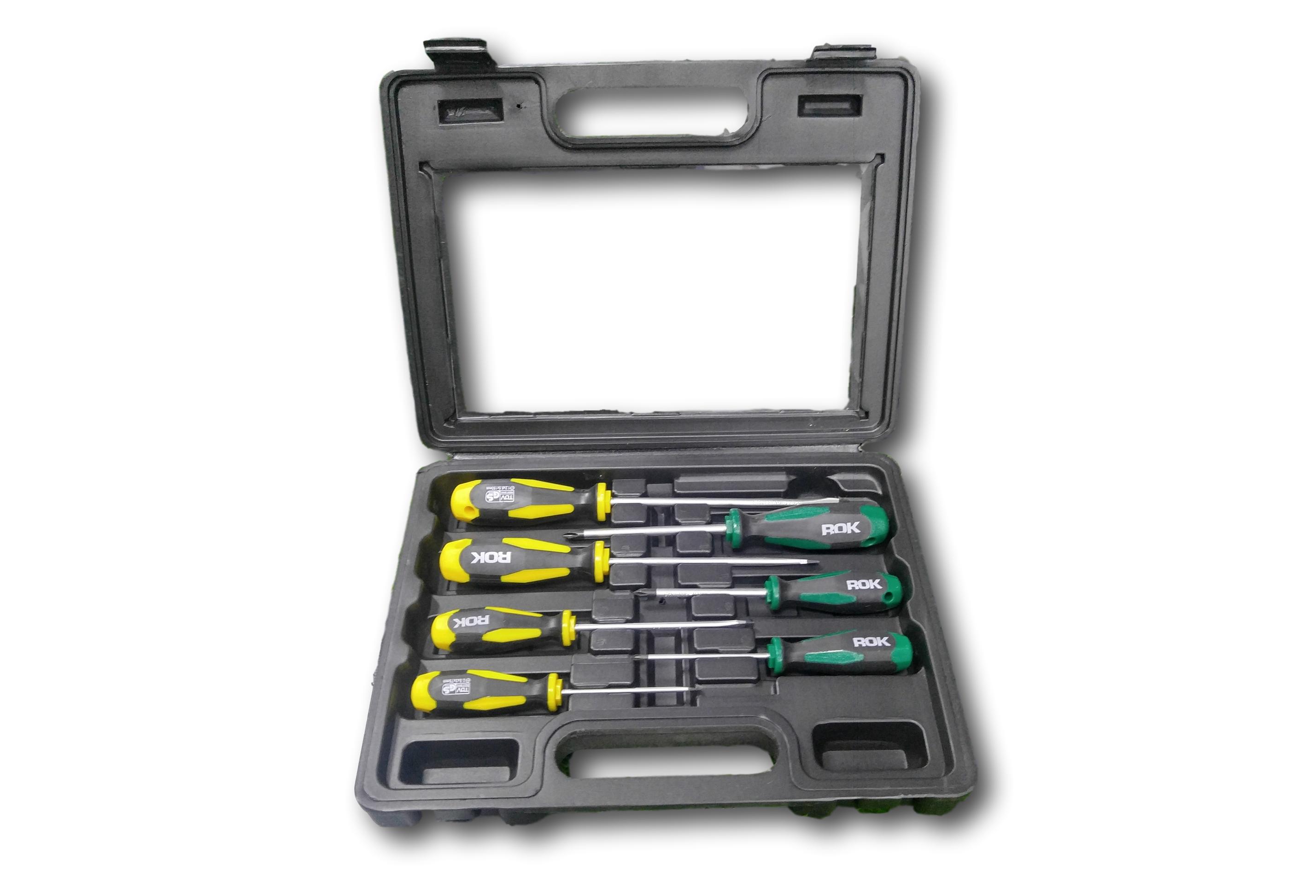 סט 7 מברגים במזווודה דגם 2250