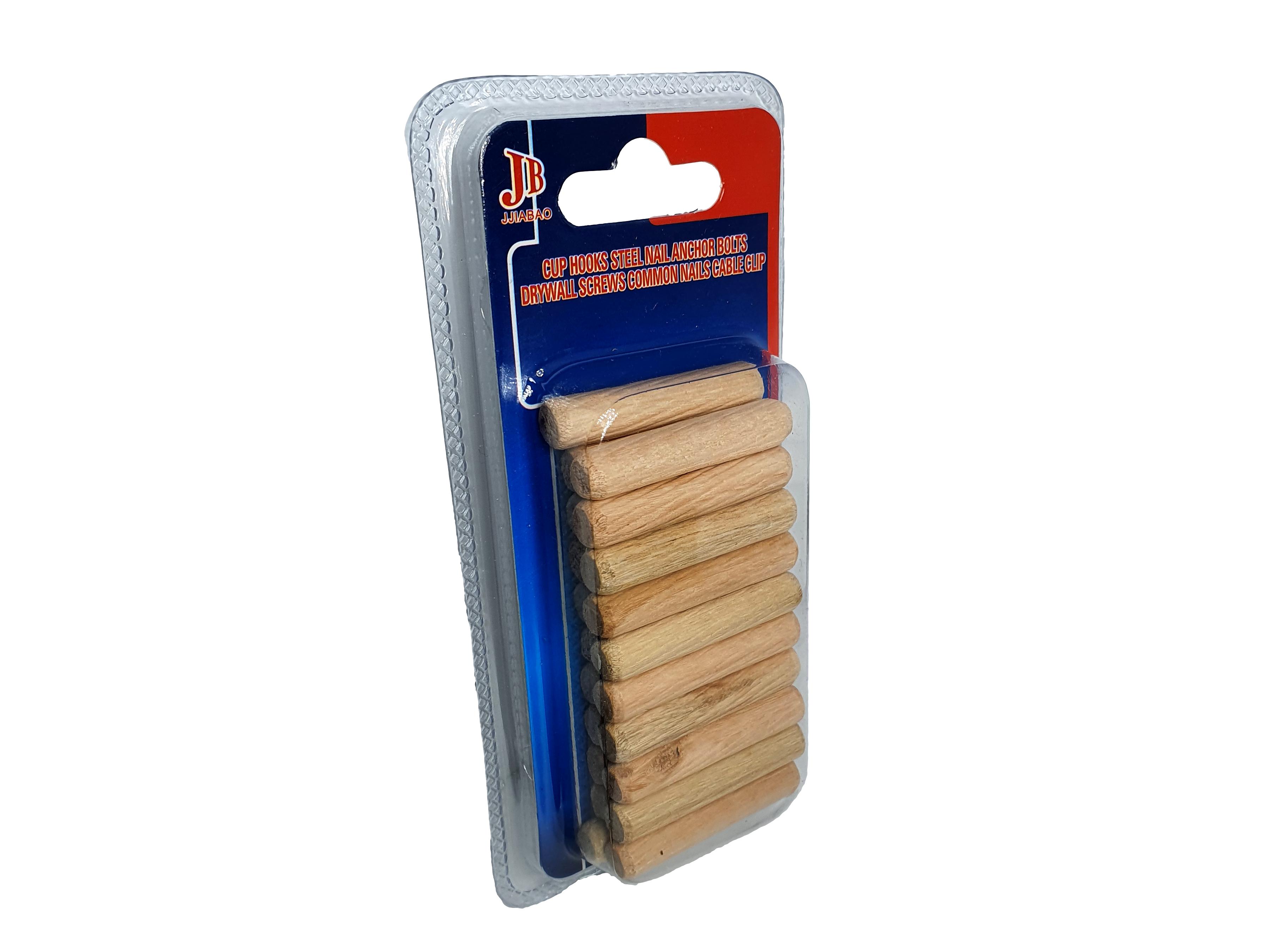 דיבל עץ בוק 6/8/10 מ"מ במארז